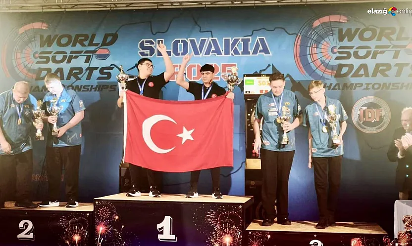 Dart Dünya Şampiyonasında Elazığ Rüzgarı! Üç Kategoride Derece!