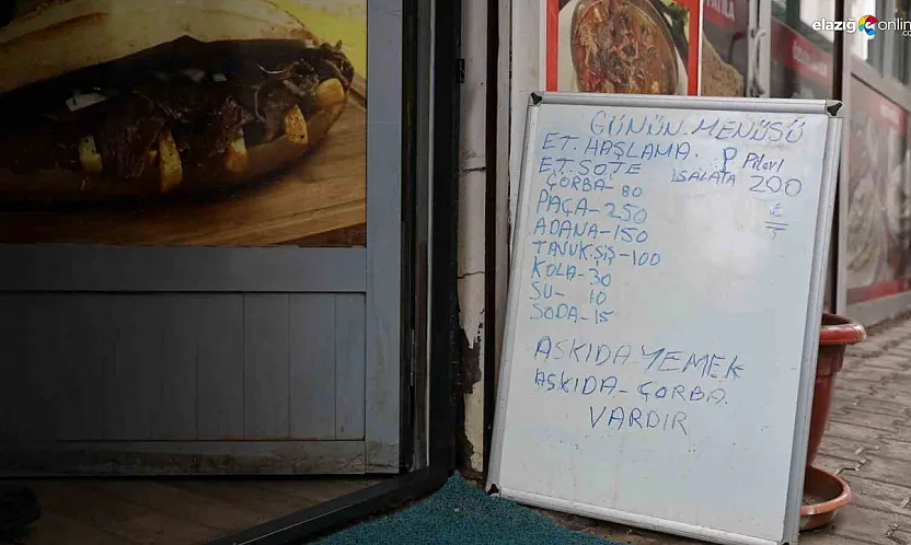 'Parası olmayan başımın tacıdır' diyen Elazığlı esnaftan insanlık dersi!