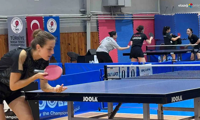 Elazığ Masa Tenisinde Fırtına Gibi Esti: Süper Lig Hedefine Bir Adım Kaldı