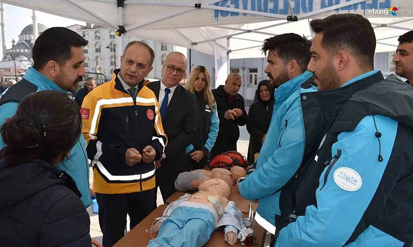 Elazığ'da Acil Sağlık Hizmetleri Haftası etkinlikleri