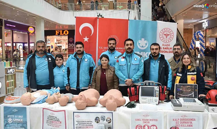 Acil müdahale bilincini artırmak için UMKE görev başında