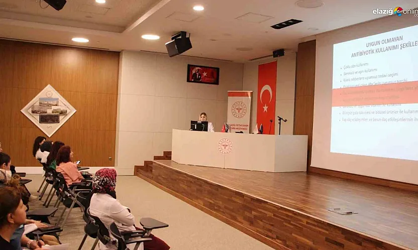Elazığ'da Antibiyotik Kullanımı Hakkında Bilinçlendirme Çalışmaları Sürüyor!