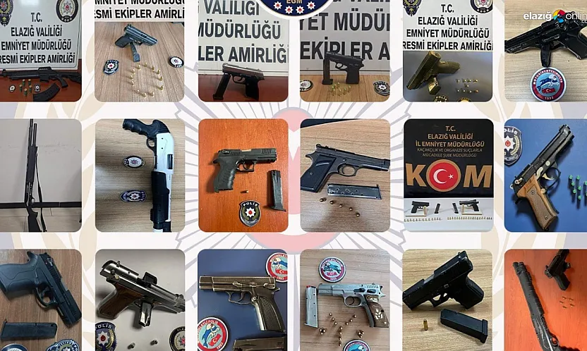 Elazığ Emniyeti'nden Yoğun Mesai