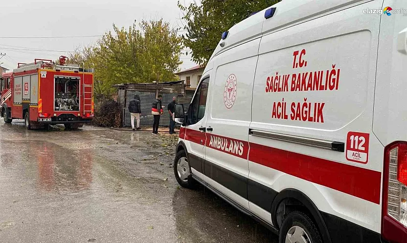 Çatıda Yemek Pişirme Girişimi Yangınla Bitti
