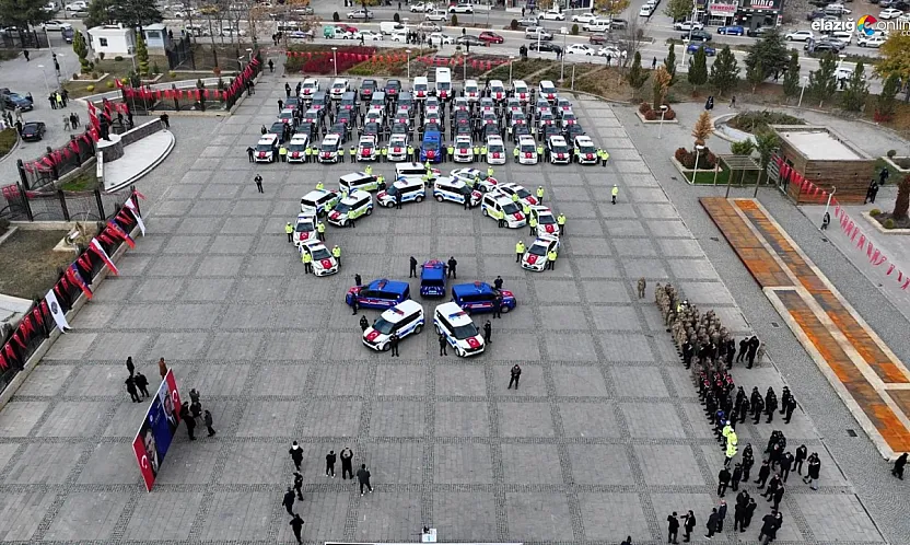 Elazığ'da geniş katılımlı törenle 84 güvenlik aracı hizmete alındı  Bu yanıtı tercih ediyorum