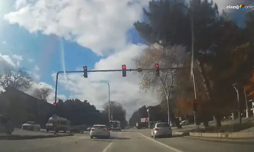 Elazığ'da trafik ihlali kazaya dönüştü