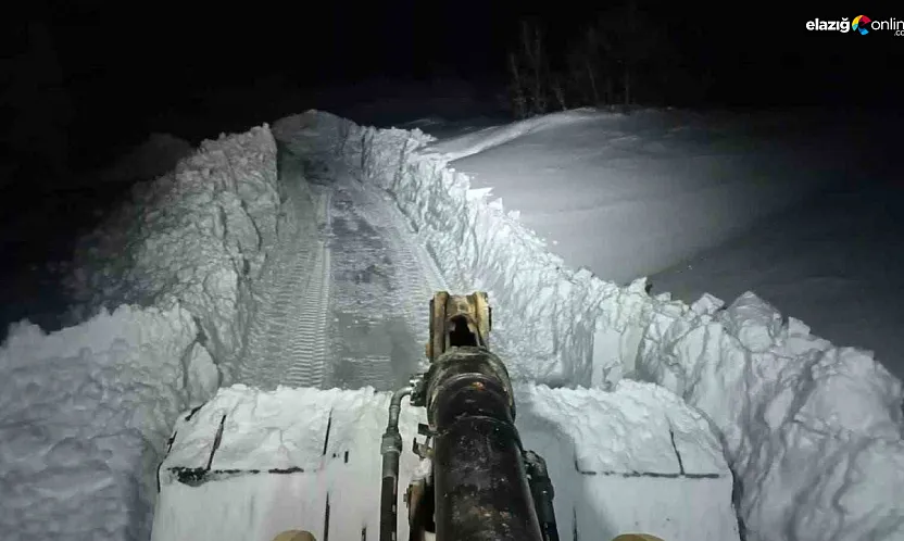 Elazığ'da kar esareti bitti: Kapalı 550 köy yolunun tamamı ulaşıma açıldı