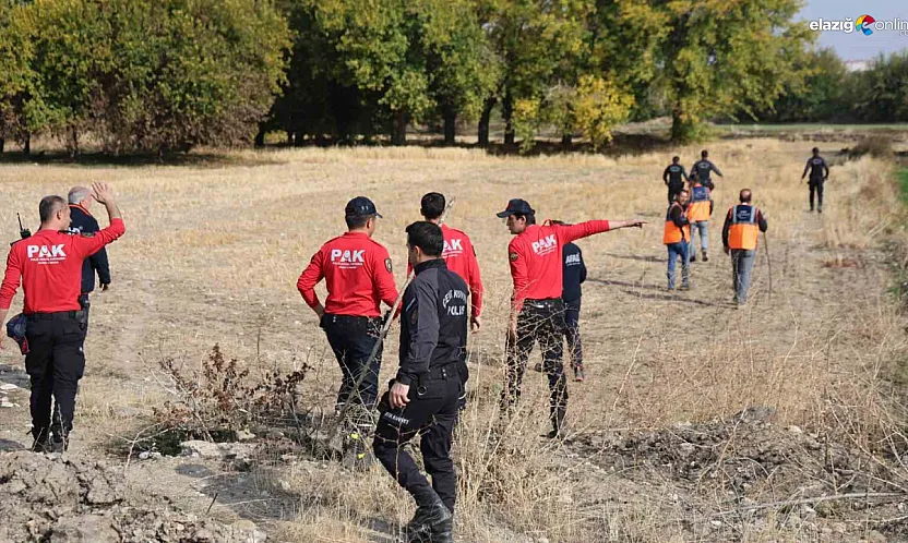 Elazığ'da Kayıp Veysel'i Bulmak İçin AFAD, PAK ve UMKE Seferber Oldu!