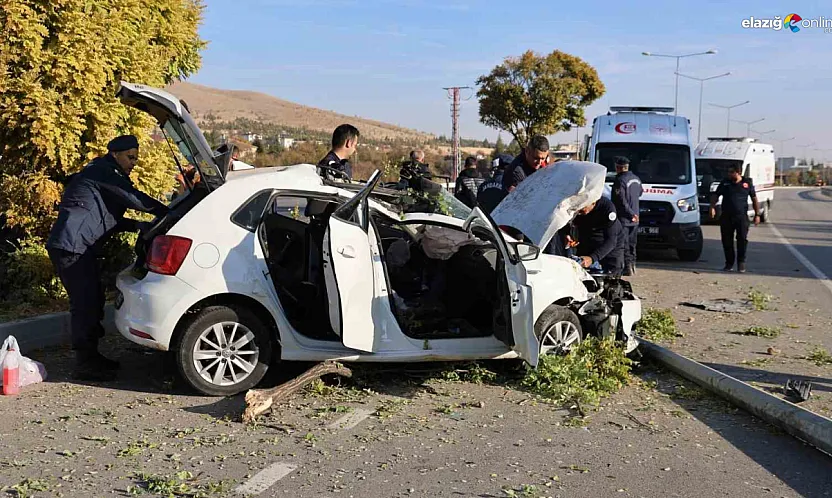 Elazığ'da Ki Feci Kazada Anne Ve Oğlu Öldü!