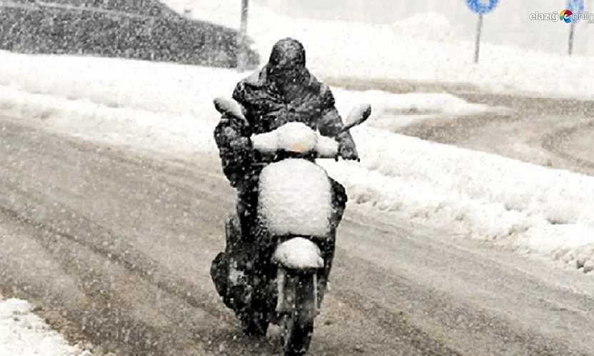 Elazığ Valiliği duyurdu: motosiklet ve motokuryeler yola çıkamayacak