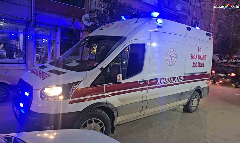 Elazığ'da motosiklet yayaya çarptı: Kazada iki kişi yaralandı!