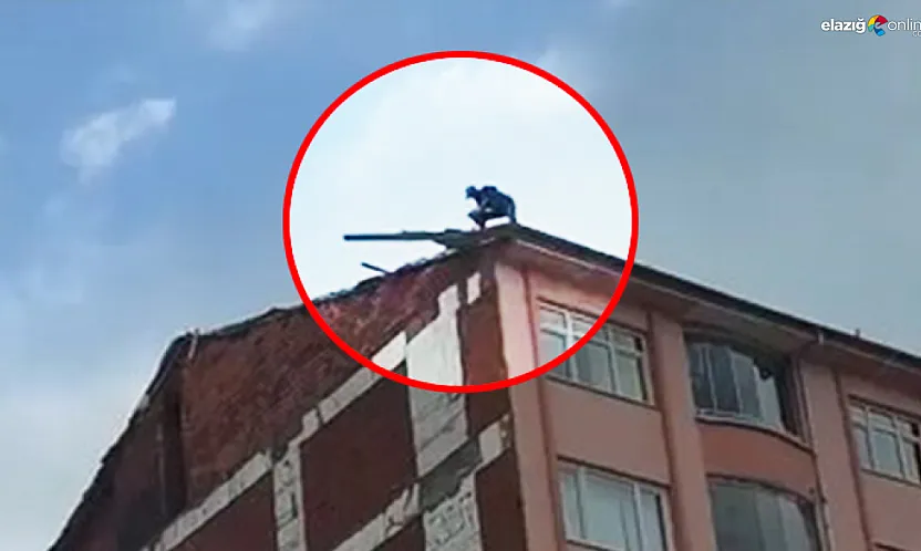 Elazığ'da 'Ölümle Dans' Kameralara Böyle Yansıdı!