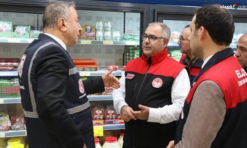 Elazığ'da Ramazan denetimi: İl Tarım Müdürlüğü ekipleri sahaya indi