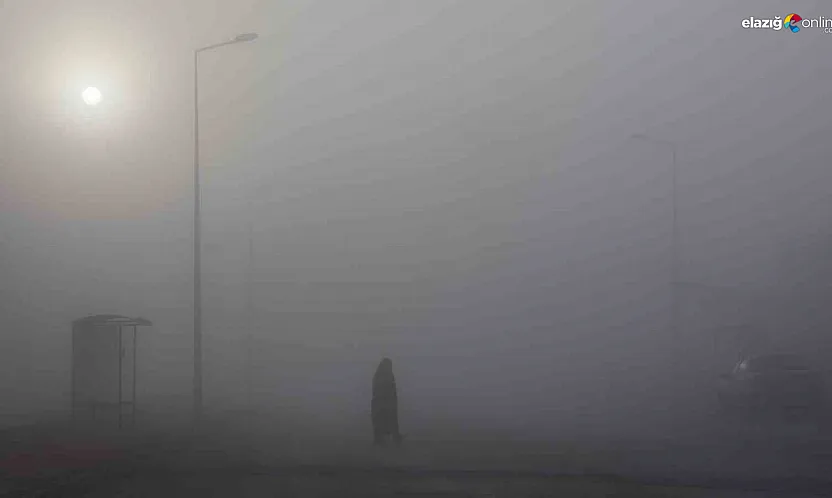 Elazığ'da sis alarmı: Görüş 5 metreye kadar düştü, sürücüler zor anlar yaşadı