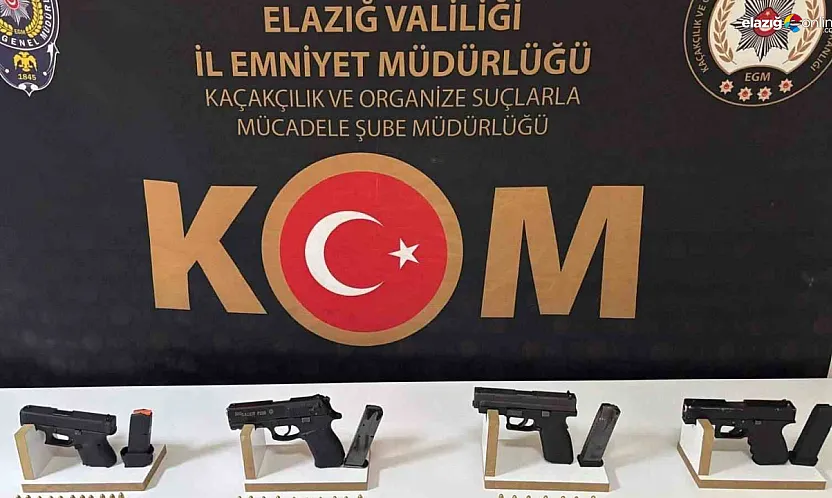 Elazığ KOM ve Asayiş'ten ortak operasyon: İcadiye şüphelileri yakalandı