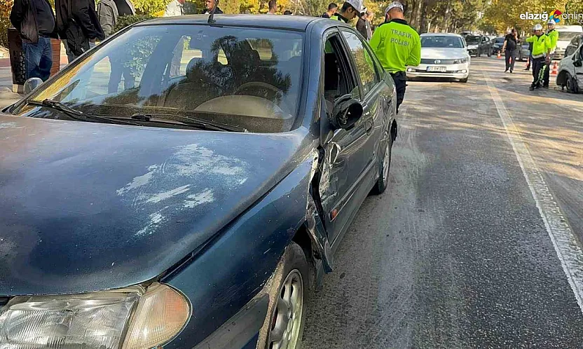 Elazığ'da Trafik Kazası: Araçlar Çarpıştı, Şans Eseri Yaralanan Olmadı!