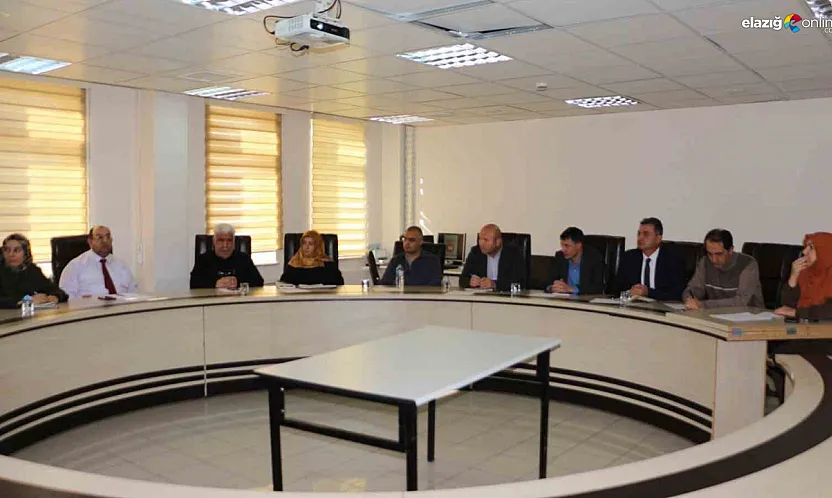Elazığ Halk Sağlığı Hizmetleri Değerlendirildi! Yeni Hedefler Belirlendi!
