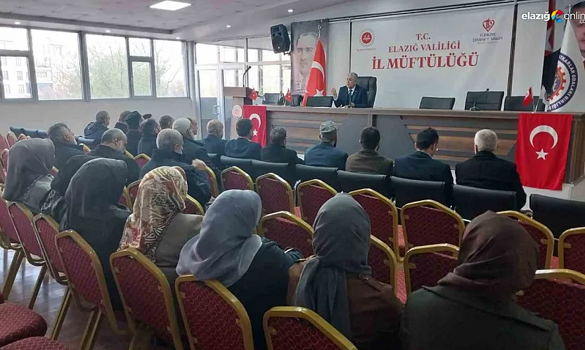 Elazığ'da vaizler bir araya geldi