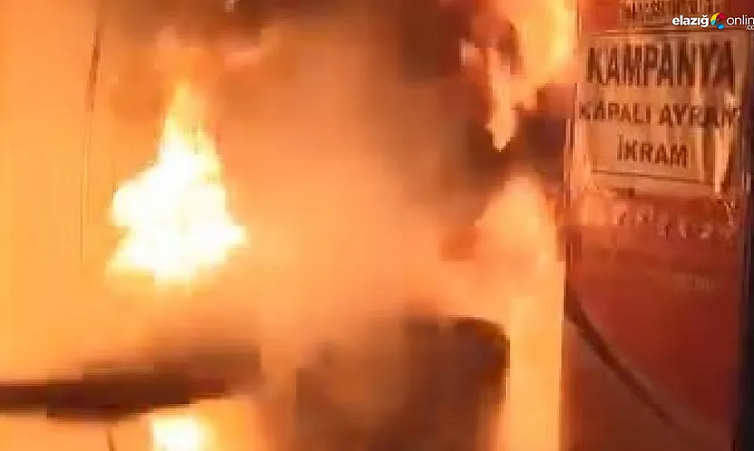 İtfaiyeden önce esnaf yetişti: Lokanta yangını ucuz atlatıldı