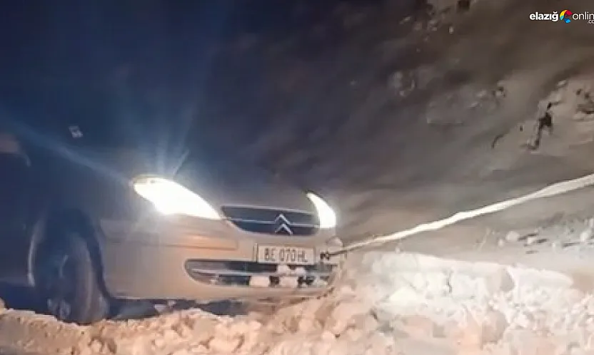 Yol kapandı, umutlar kesildi İl Özel İdaresi hızır gibi yetişti!