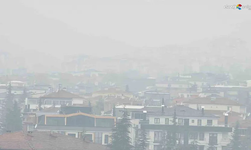 Elazığ'ın yüksek kesimlerinde sis etkili oluyor