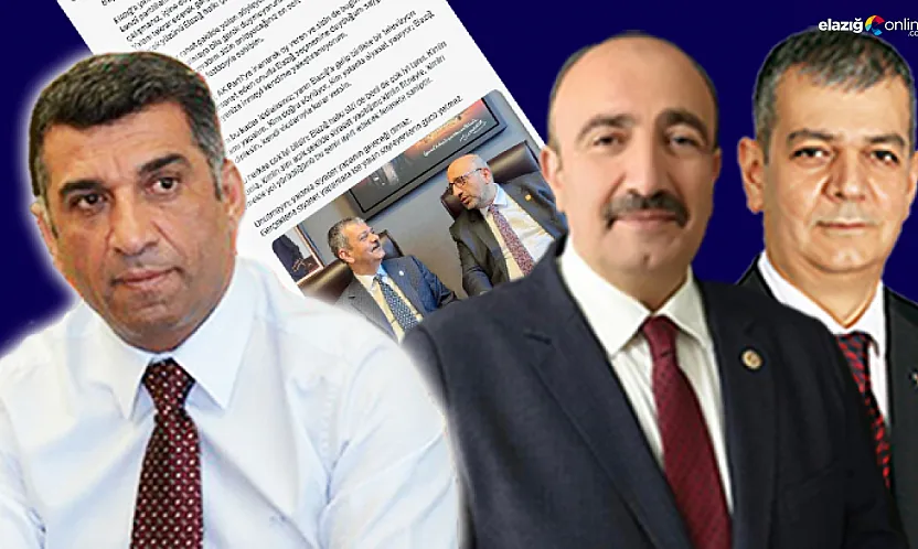 Elazığ siyasetinde 'düello' sesleri: Gürsel Erol'dan AK Partili vekillere açık çek