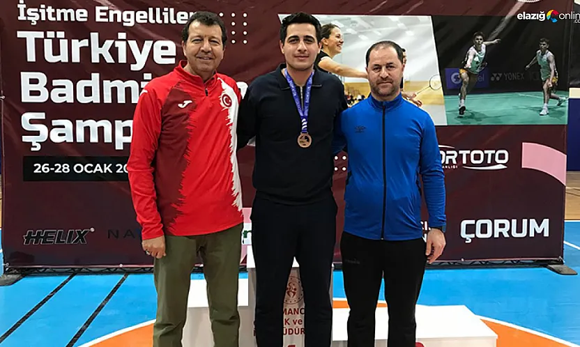 Engelleri raketiyle aştı! Elazığlı Baygeldi Türkiye'nin en iyileri arasına girdi