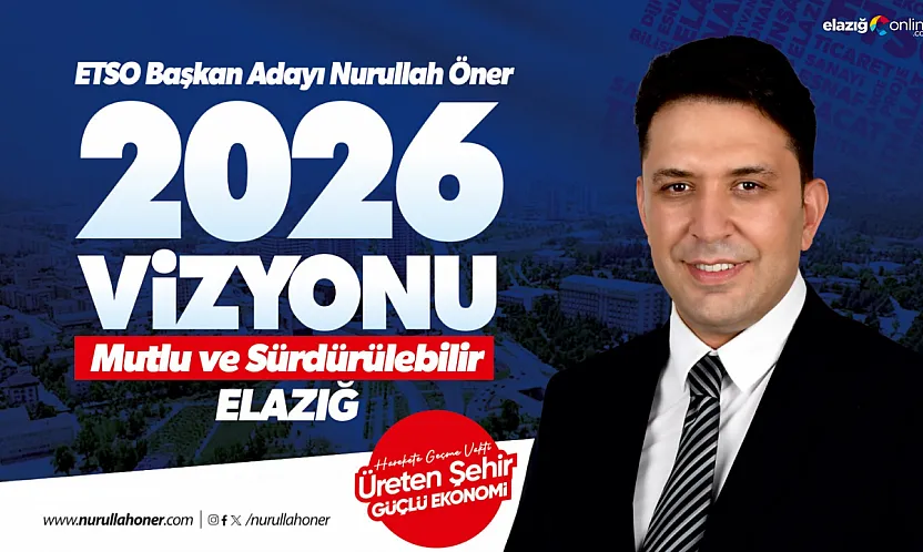 ETSO Başkan Adayı Öner'den 2026 uyarısı!
