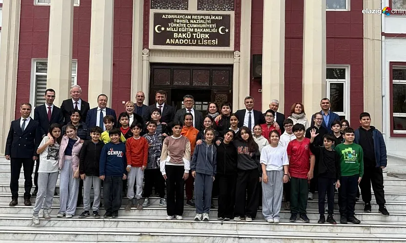 Bakü Türk Anadolu Lisesi'nde Fırat Üniversitesi Rüzgarı