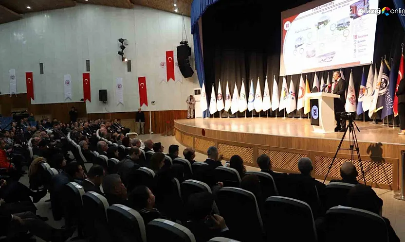 Türkiye'nin bilim elçileri Elazığ'da: 28 üniversiteden ortak bildiri