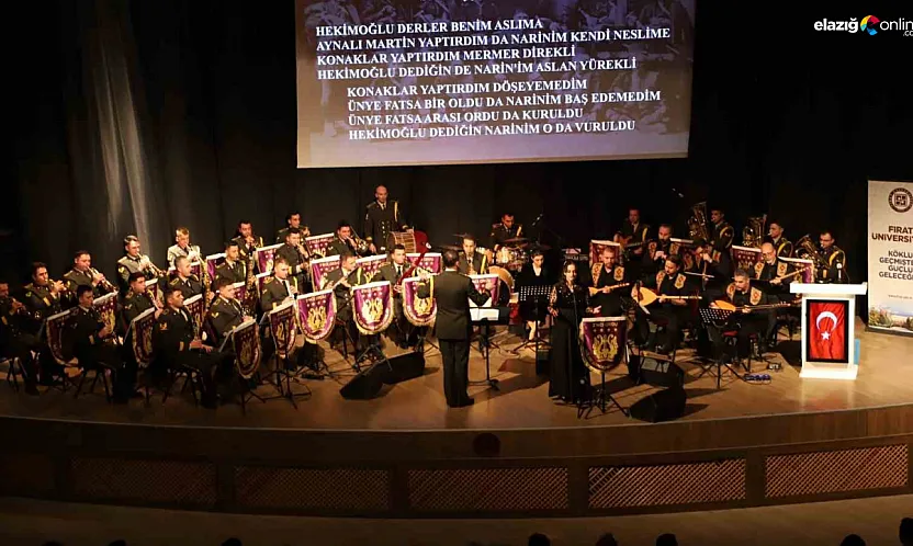 Fırat Üniversitesi'nin 50. yılına yakışan konser