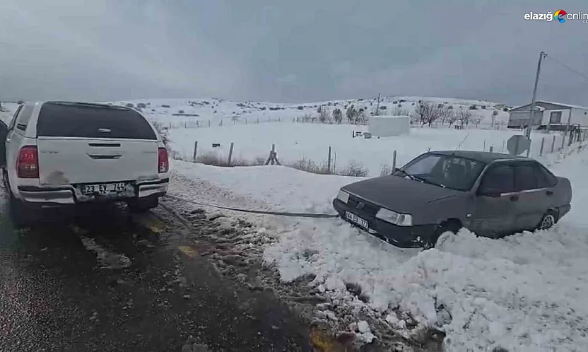 Tam her şey bitti derken... Valilik ekibi karın içinden çekip aldı!