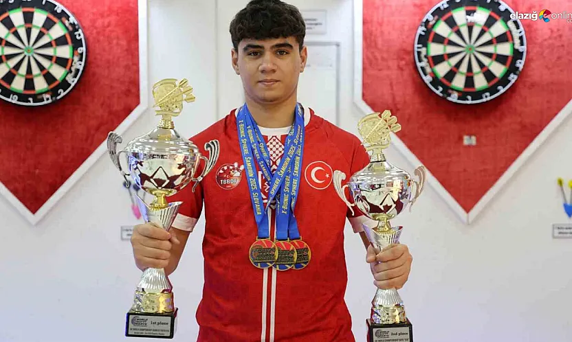 Hobiden Dünya Şampiyonluğuna: Dartta Dünya Zirvesi Elazığ'dan!