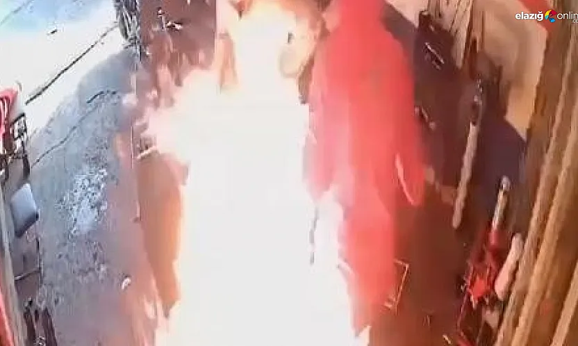 Elazığ Sanayi Sitesi'nde Korku Dolu Anlar!