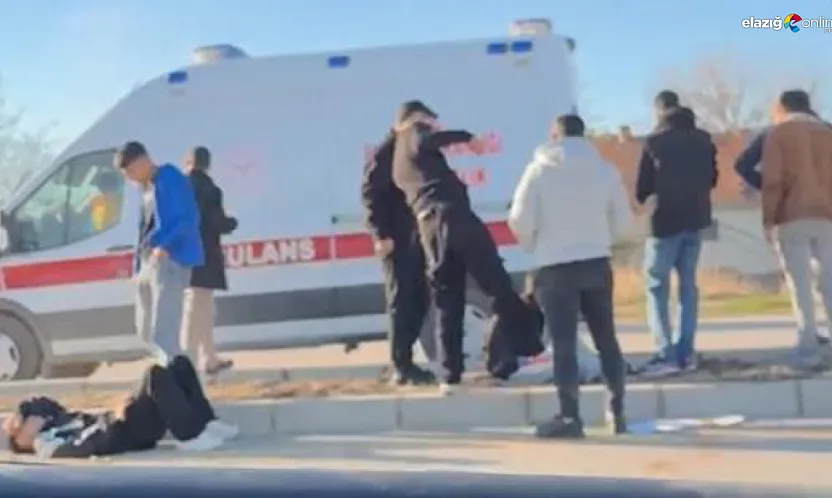 Sürsürü Mahallesi'nde motosiklet kazası