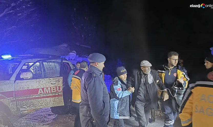 Kar 7 saat boyunca geçit vermedi: Ekiplerin inadı Emin Gül'ü hayata bağladı