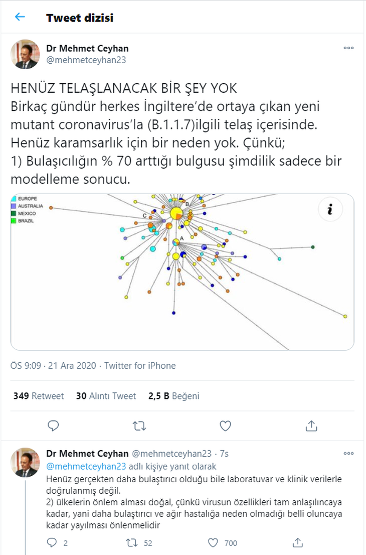 Prof. Dr. Mehmet Ceyhan Haber Detay Görseli
