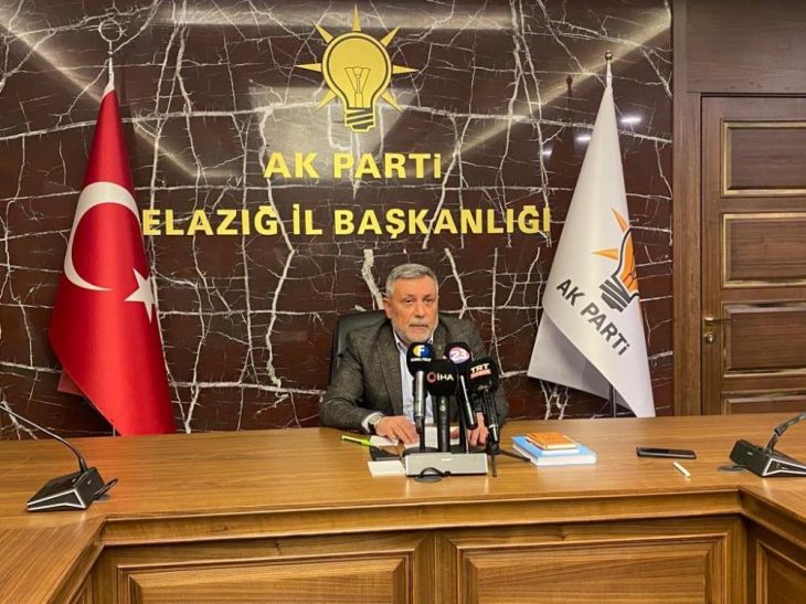 Ak Parti Elazığ İl Başkanı Şerafettin Yıldırım
