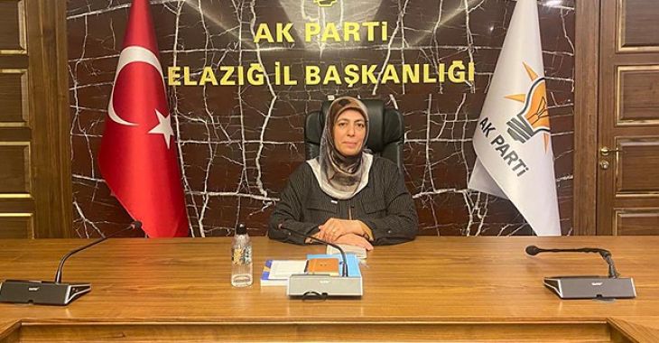 AK Parti Elazığ Kadın Kolları Başkanı Şavlı istifa etti!