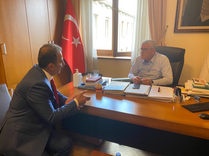 Milletvekili Aday Adayı Ercan Elazığ'ın sorunlarını İYİ Parti Genel Merkezi'ne sundu