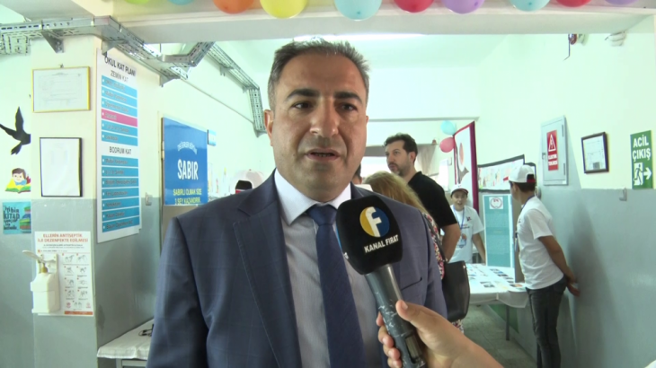 Şahsuvar Ortaokulu'nda TÜBİTAK 4006 bilim fuarı