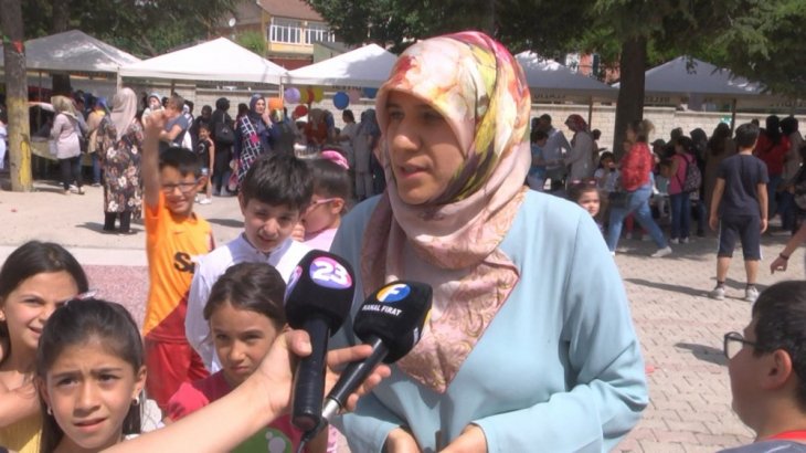 Bahçelievler İlkokulu öğrencilerinden okul idaresine teşekkür